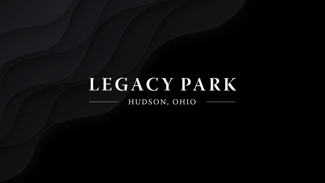 Legacy Park, Hudson, Ohio